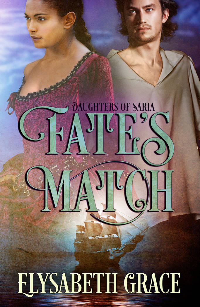 The book cover is shown for "Fate's Match." (Margo Hendricks)