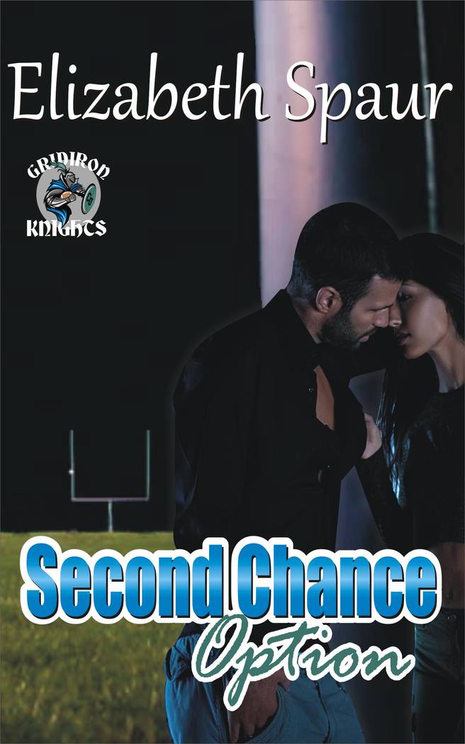 The book cover is shown for "Second Chance Option." (Elizabeth Spaur)