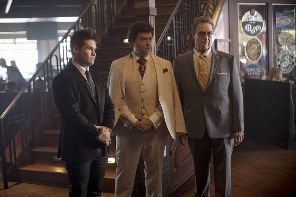 Adam Devine, Danny McBride, John Goodman in "The Righteous Gemstones." (Fred Norris/HBO)