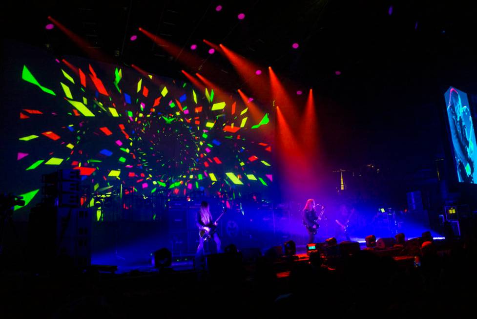 Electric Wizard performs at the Mandalay Bay Events Center during the Psycho Las Vegas music fe ...