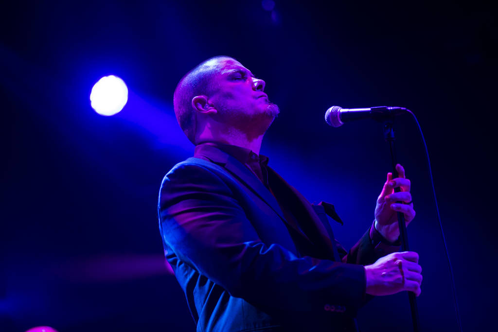 Philip Anselmo performs with his new band, En Minor, at House of Blues during the Psycho Las Ve ...