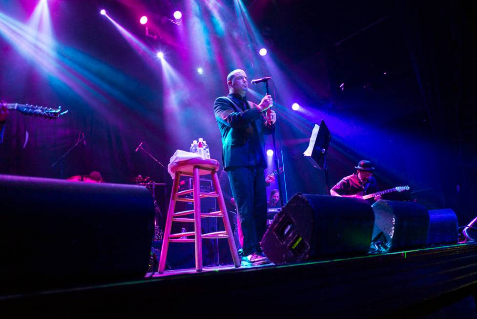 Philip Anselmo performs with his new band, En Minor, at House of Blues during the Psycho Las Ve ...