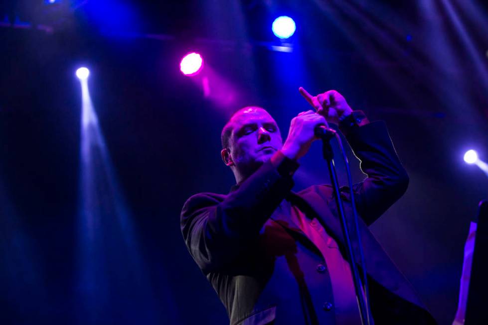 Philip Anselmo performs with his new band, En Minor, at House of Blues during the Psycho Las Ve ...