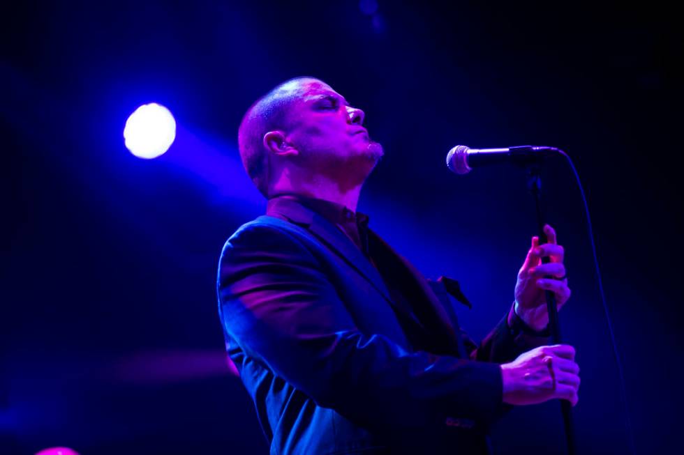 Philip Anselmo performs with his new band, En Minor, at House of Blues during the Psycho Las Ve ...