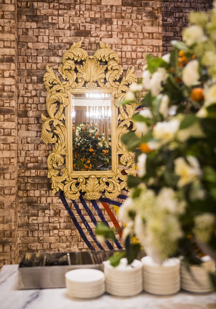 A view the decor in the dining room at Terra Rossa at Red Rock Resort in Las Vegas on Wednesday ...