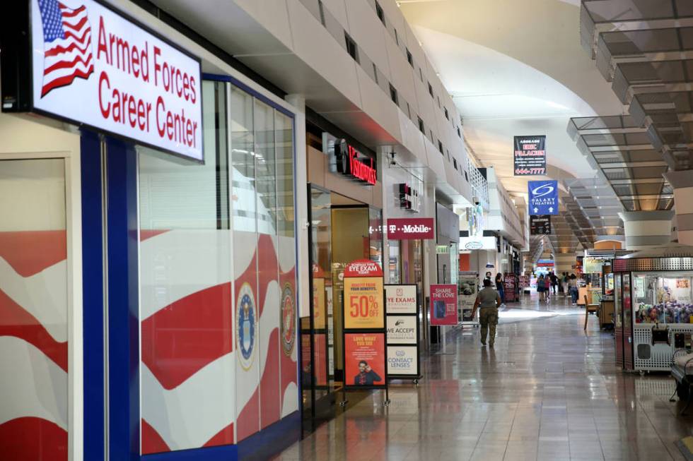 The Boulevard Mall in Las Vegas Wednesday, Aug. 21, 2019. (K.M. Cannon/Las Vegas Review-Journal ...