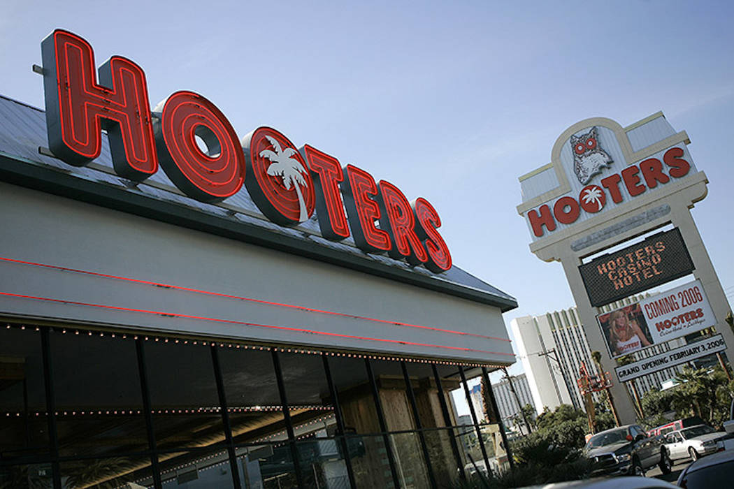 Hooters hotel-casino, located one block from the Las Vegas Strip, is seen in Las Vegas. (Jae C. ...