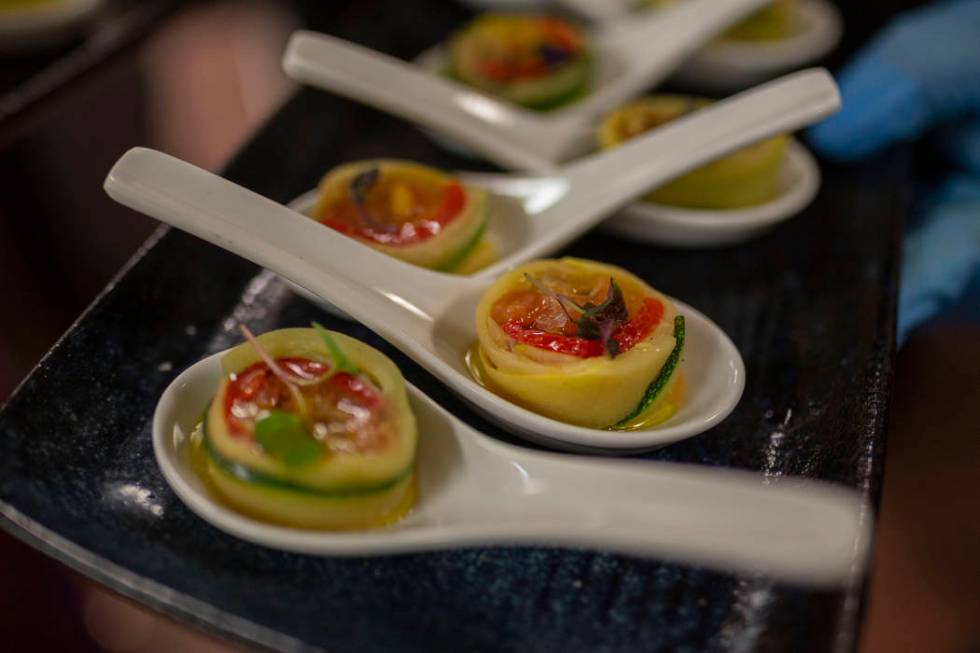 French Ratatouille Rolls created by Chef Yuri Szarzewski of EATT Gourmet Bistrofor the recreati ...