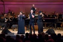 Frankie Moreno performs with the New York Pops during "Roll Over Beethoven: A Different Kind of ...