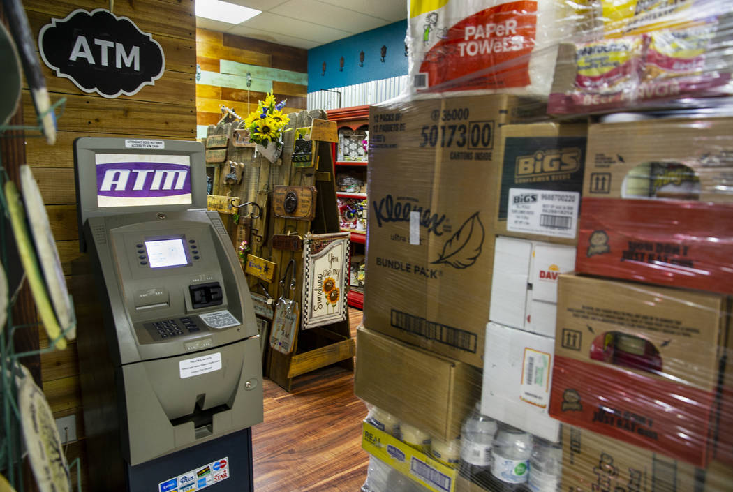 The Great Basin Foods store along U.S. Highway 93 offers an ATM along with the largest selectio ...