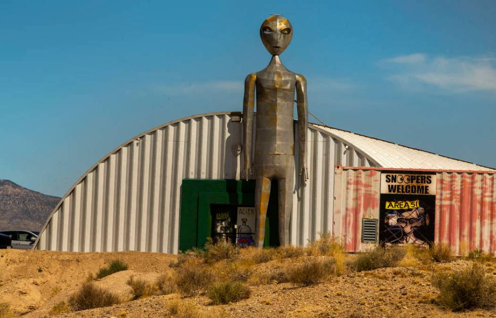 The Alien Research Center in Hiko will be a gathering site for the upcoming Alienstock festival ...