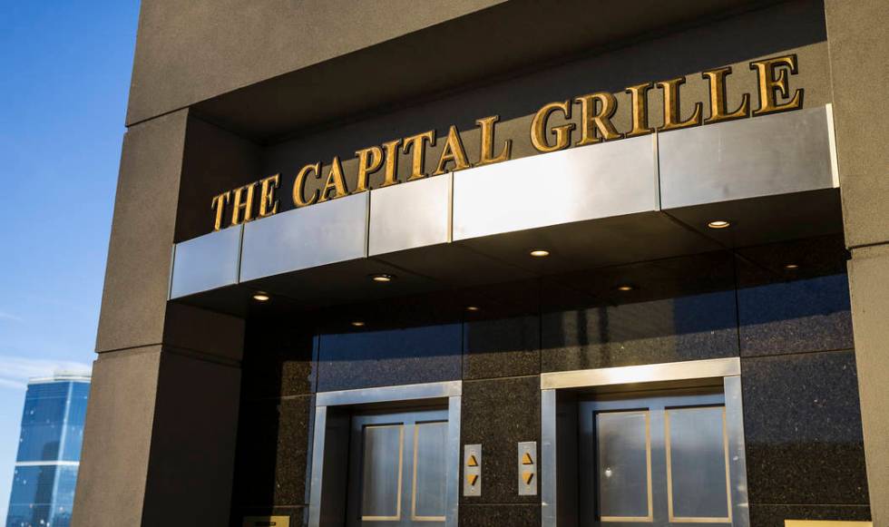 The Capital Grille (Benjamin Hager/Las Vegas Review-Journal)