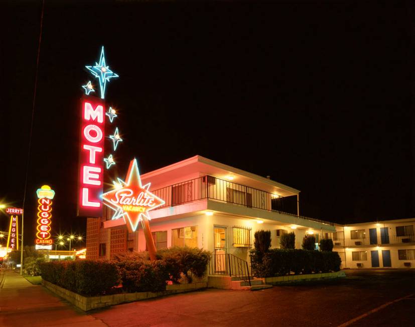 North Las Vegas’ Starlite Motel in 1995 (Fred Sigman)