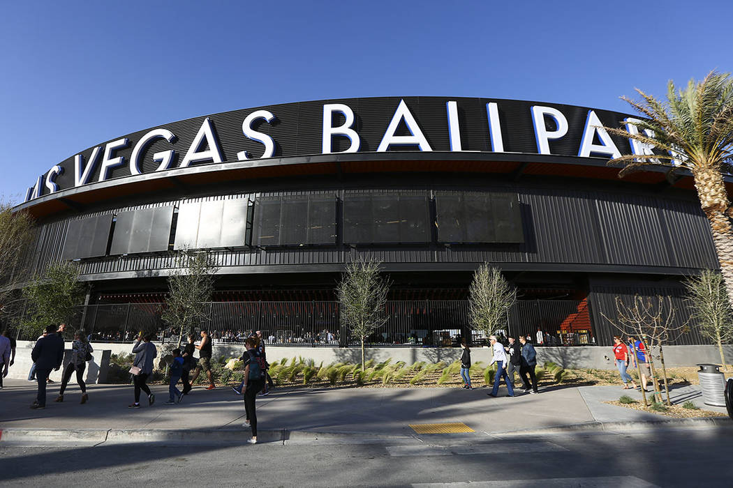 Las Vegas Ballpark (Chase Stevens/Las Vegas Review-Journal) @csstevensphoto