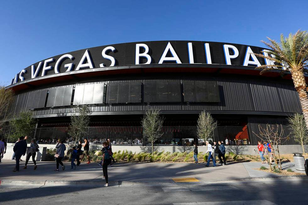 Las Vegas Ballpark (Chase Stevens/Las Vegas Review-Journal) @csstevensphoto