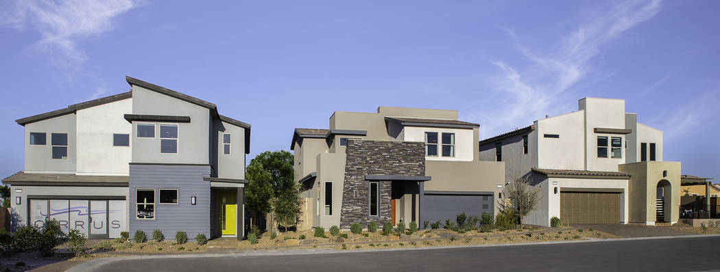 Pardee Homes’ Cirrus in southwest Las Vegas has a limited number of move-in-ready homes. (Par ...