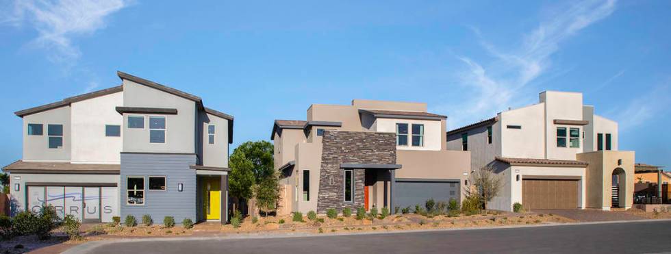 Pardee Homes’ Cirrus in southwest Las Vegas has a limited number of move-in-ready homes. (Par ...