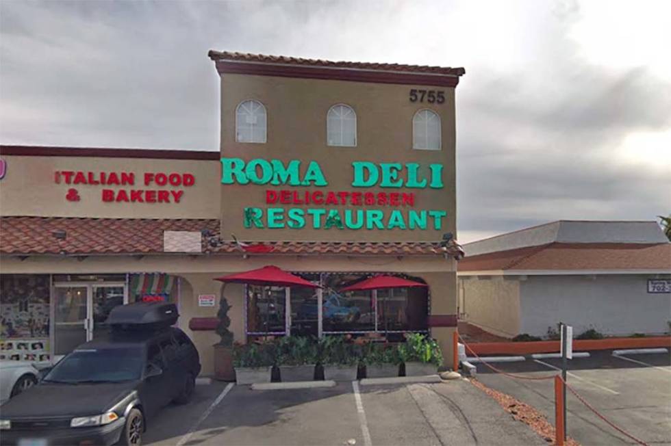 Roma Deli and Restaurant, 5755 Spring Mountain Road (Google Street View)