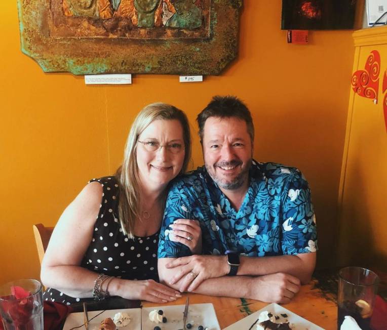 Terry and Angie Fator are shown at Pasta Shop Ristorante in Henderson on Tuesday, Sept. 3, 2019 ...