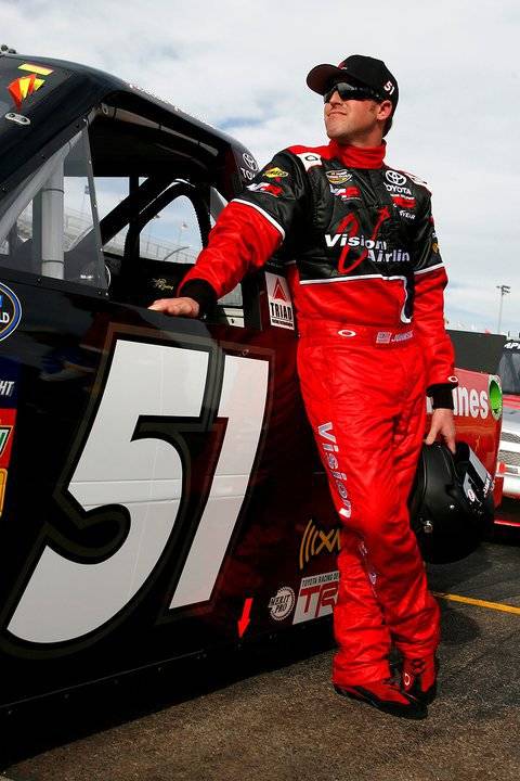 Las Vegas Motor Speedway Bullring champion Justin Johnson will drive in Friday's NASCAR Truck S ...