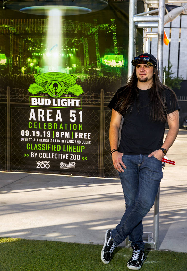 Matty Roberts as the initial creator of 'Storm Area 51' is now apart of the Bud Light Area 51 C ...