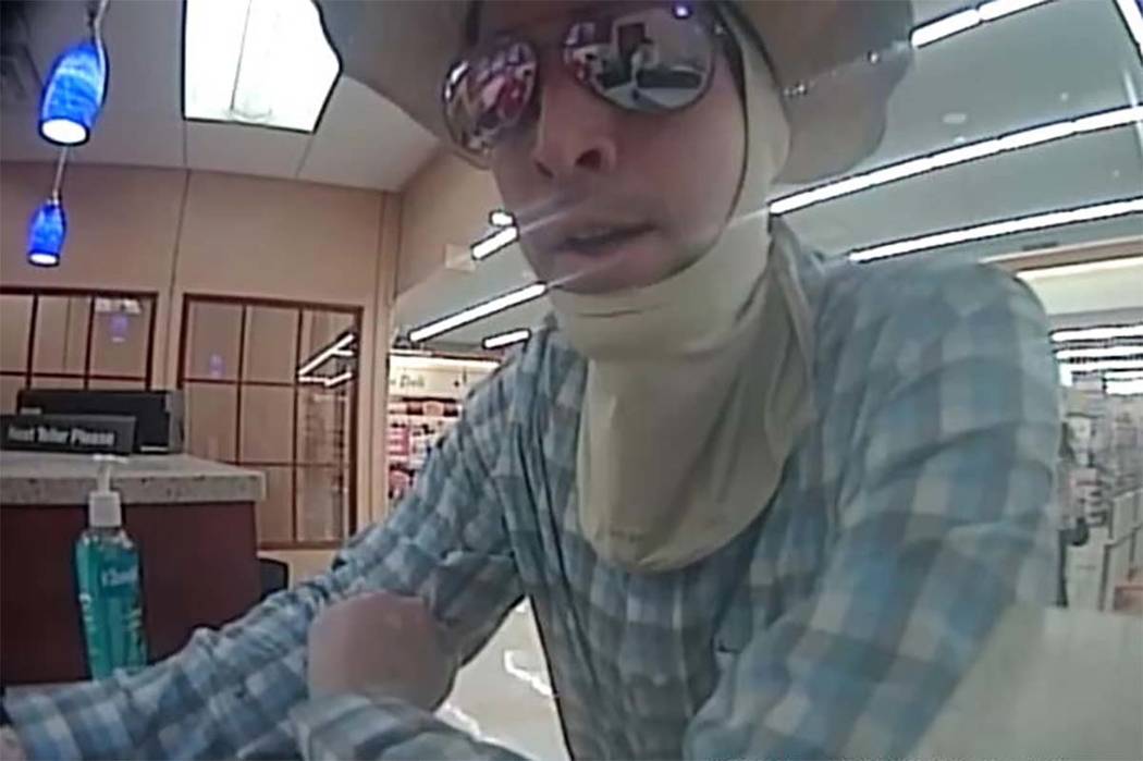 Las Vegas police are looking for this suspect in a business robbery in July (Las Vegas Metropol ...