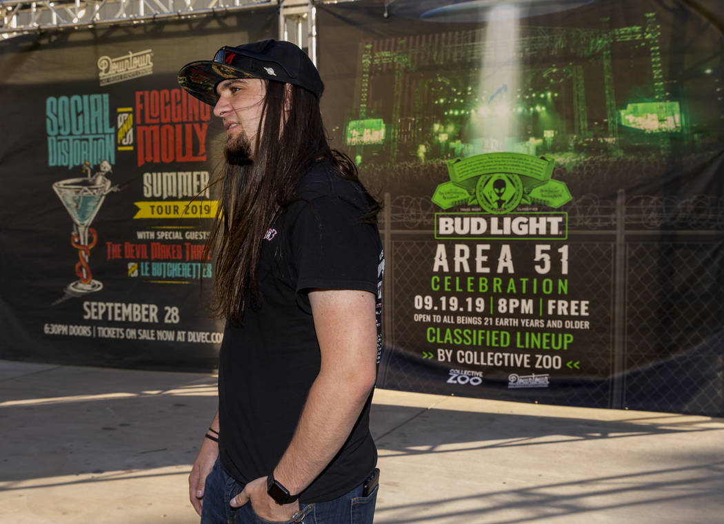 Matty Roberts as the initial creator of 'Storm Area 51' is now apart of the Bud Light Area 51 C ...