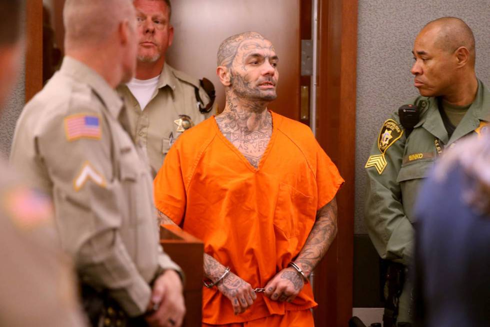 Anthony Williams, 36, appears in court at the Regional Justice Center in Las Vegas on Wednesday ...