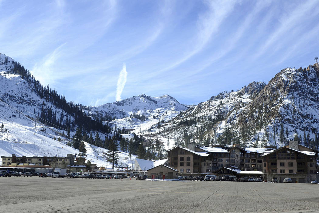 FILE - This Dec. 16, 2011 file photo shows the base village at Squaw Valley in Olympic Valley, ...