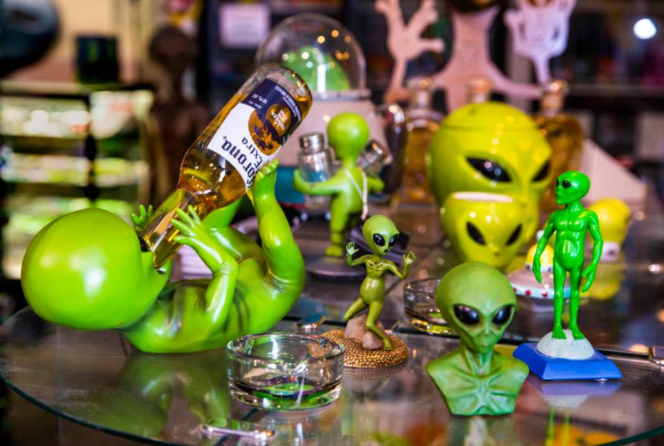 Aliens in all forms can be purchased along with a variety of other items at the Alien Research ...
