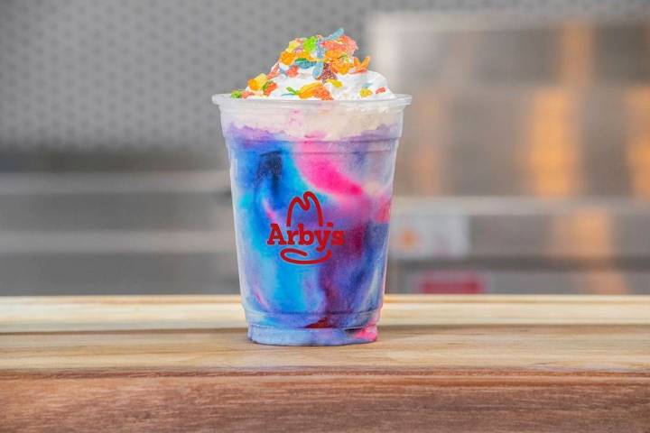 Arby's Galaxy Shake will be part of their special menu in their food truck at the Area 51 Basec ...