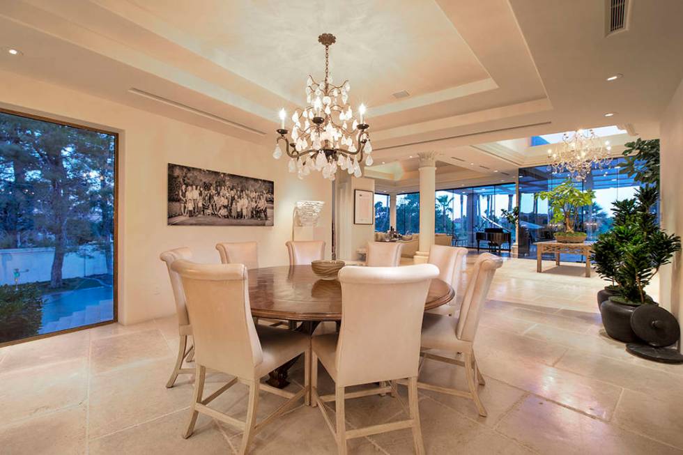 The dining area. (Synergy Sotheby’s International Realty)