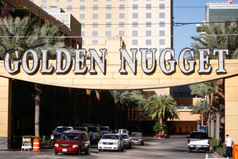 The Golden Nugget casino-hotel in Las Vegas (Erik Verduzco/Las Vegas Review-Journal)
