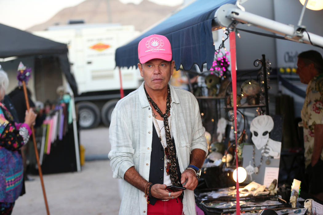 Grammy-nominated DJ Paul Oakenfold during the Alien Basecamp alien festival at the Alien Resear ...