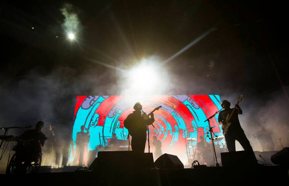 Portugal. The Man performs at the Bacardi stage during the first day of the Life is Beautiful f ...