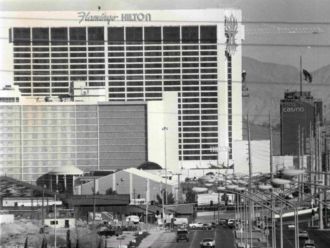 This undated file photo shows Flamingo Hilton Hotel. (File Photo/Las Vegas Review Journal )