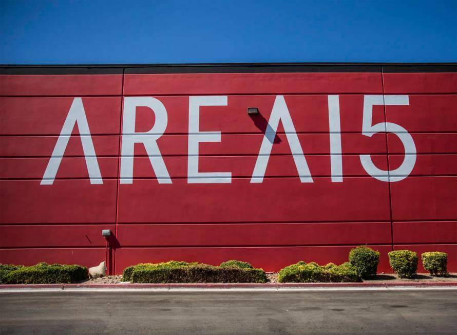 Area15 retail and entertainment complex on Tuesday, Sept. 24, 2019, in Las Vegas. (Benjamin Hag ...