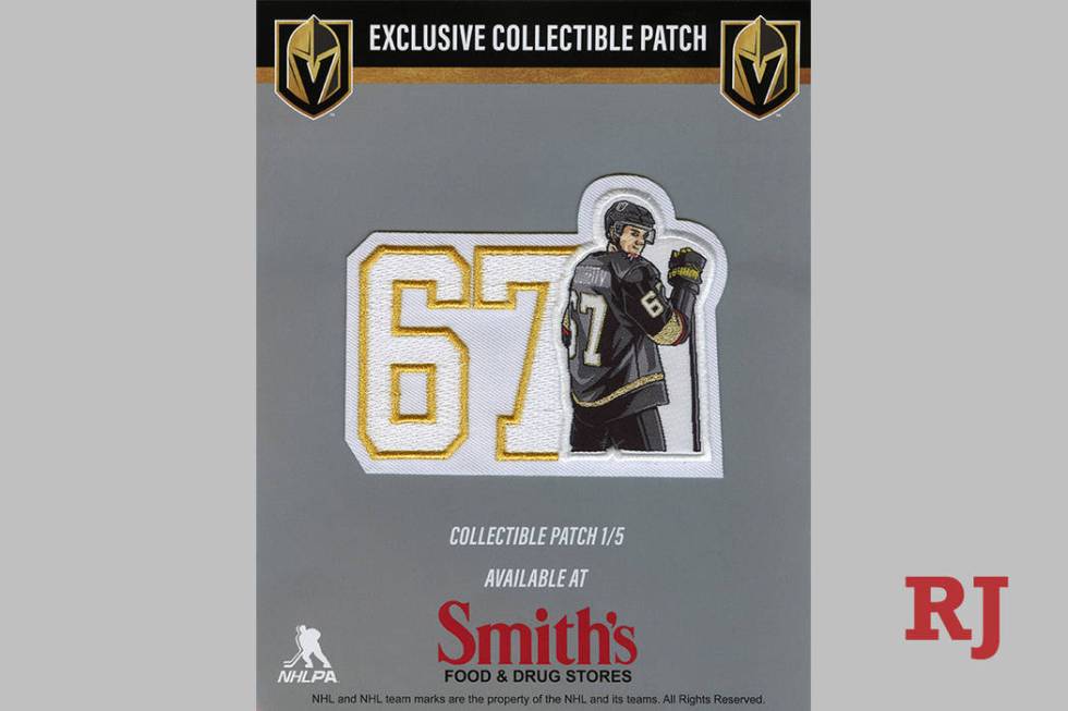 The Vegas Golden Knights Max Pacioretty patch is one of 5 exclusive collectible patches that wi ...