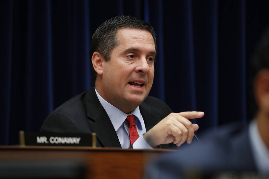 Ranking Member Rep. Devin Nunes, R-Calif., questions Acting Director of National Intelligence J ...