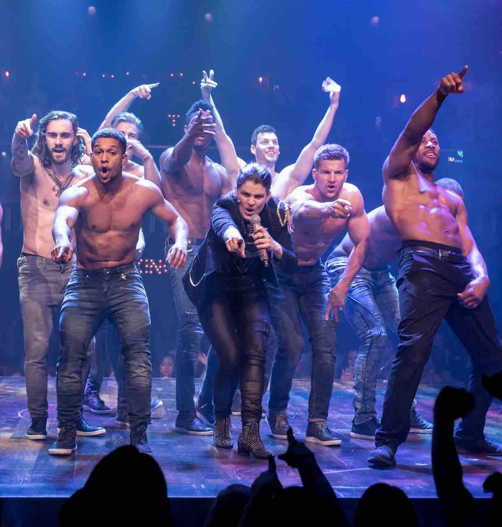 "Magic Mike Live!" is a male burlesque show is at the Hard Rock Hotel. It will move to the Saha ...