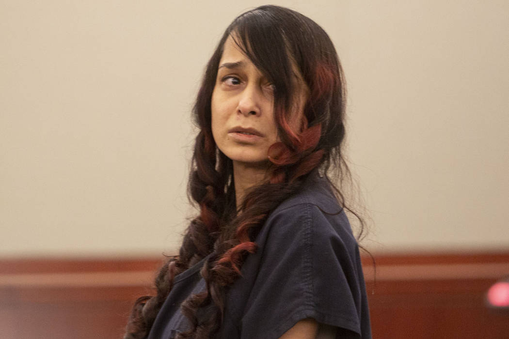 Gigi Mitchell, accused of trafficking an 11-year-old girl, appears in court during her sentenci ...