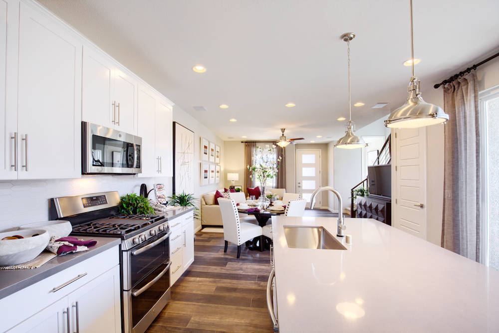 The kitchen. (Richmond American Homes)