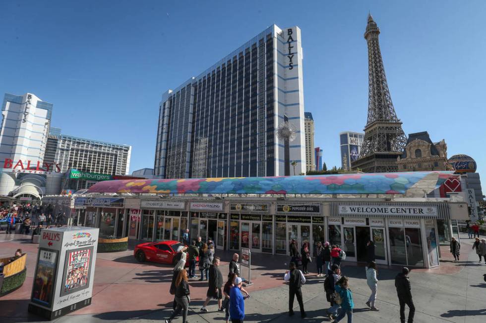 Bally's on the Las Vegas Strip (Caroline Brehman/Las Vegas Review-Journal)