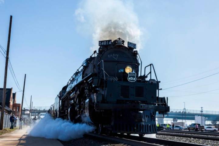 Union Pacific's Big Boy train will make a stop in Las Vegas this weekend. (Union Pacific)