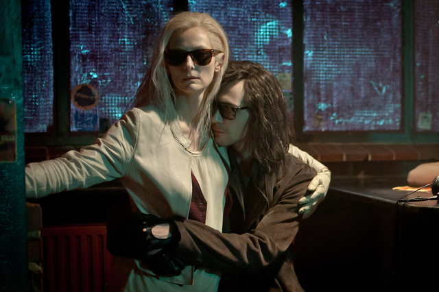 Left to right: Tilda Swinton as Eve and Tom Hiddleston as Adam in "Only Lovers Left Alive." (Ph ...
