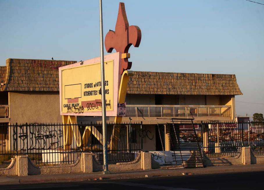 The site of the historic Moulin Rouge after a fire gutted a building the morning of Oct. 5 in L ...