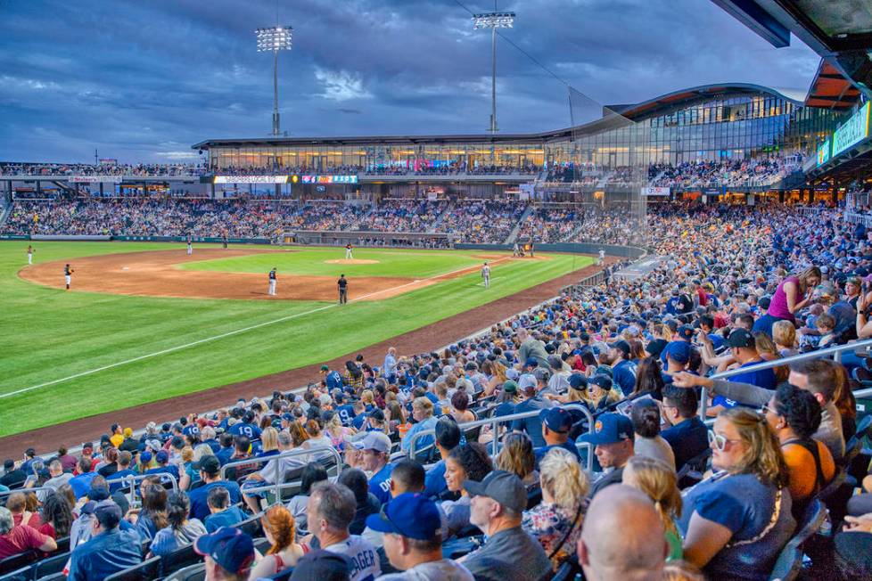 Las Vegas Ballpark in Downtown Summerlin just completed its inaugural season. (Summerlin)