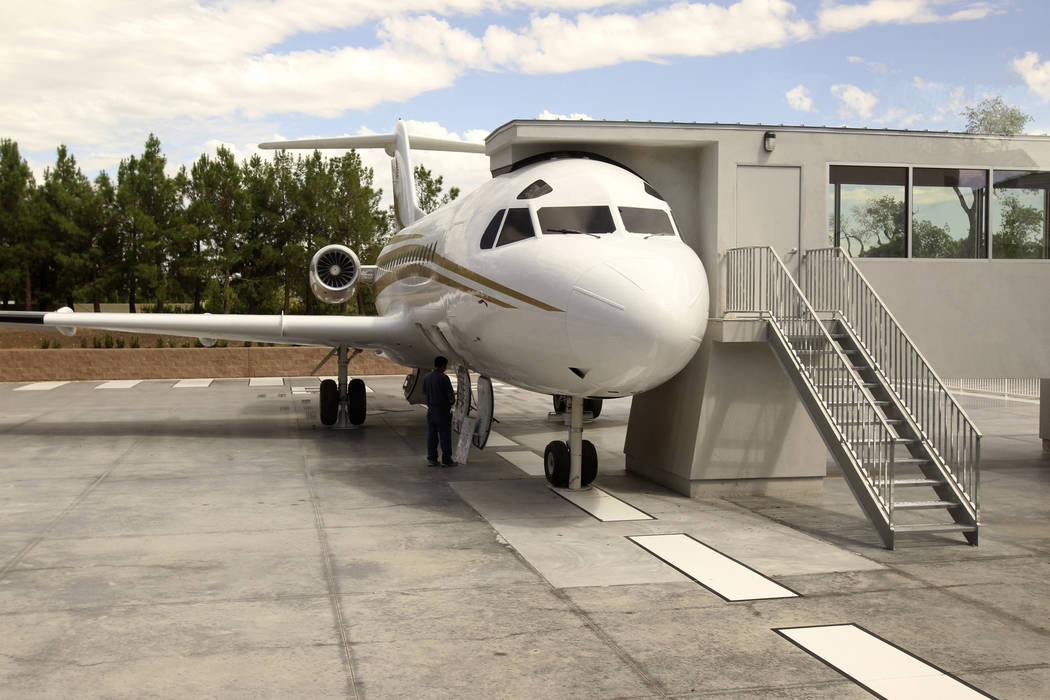 Wayne Newton's private jet was showcased as a tourist attraction on his former ranch from 2015- ...