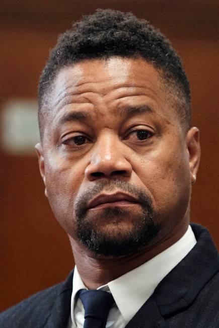 Cuba Gooding Jr. appears in a courtroom in New York, Thursday, Oct. 10, 2019. The actor is accu ...