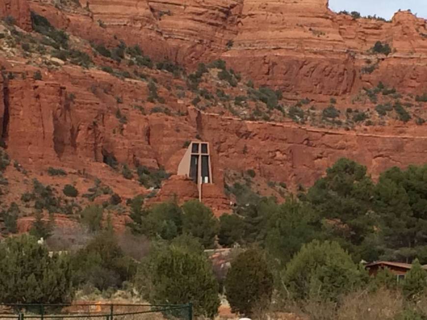 The Chapel of the Holy Cross, an iconic Sedona landmark, was built in 1956 and is believed to s ...